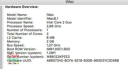 iMac 24-Inch Core 2 Duo 2.66Ghz - All in One Desktop - ATI Radeon Graphics
