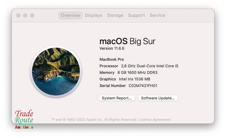 Boxed Apple MacBook Pro 13.3-inch  | Core i5 2.6GHz | 8GB RAM | 500GB SSD  ** RETINA DISPLAY *