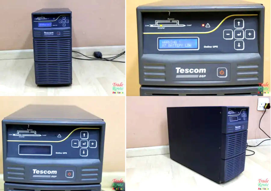 TESCOM ON-LINE UPS CL106D 6 KVA - Needs new batteries