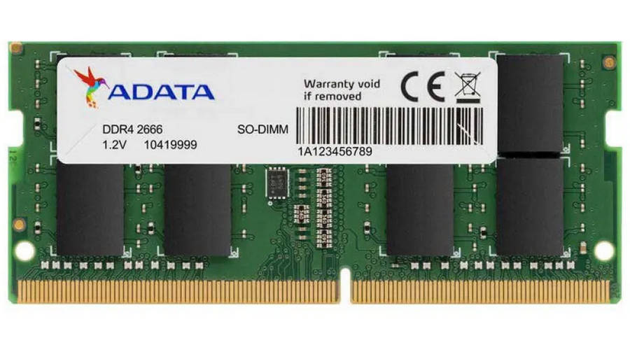 16GB DDR4 RAM for Laptops - ADATA PC4-2666V