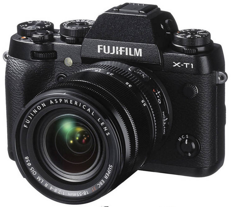 FUJIFILM X-T1 Mirrorless Digital Camera with 18-55mm Lens  Kit