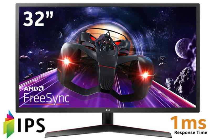 LG 32" FHD IPS Gaming Monitor 32MP60G 1920 x 1080