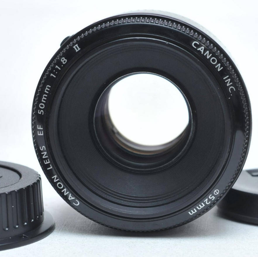 Canon EF 50mm f/1.8 II Lens - Fits Canon Cameras