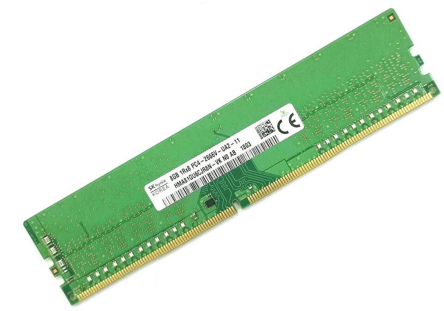 Hynix 8GB DDR4 RAM 2666MHz Desktop Memory HMA81GU6CJR8N-VK