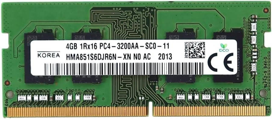 SK Hynix 4GB DDR4 3200Mhz RAM Memory for Laptops Mini PCs