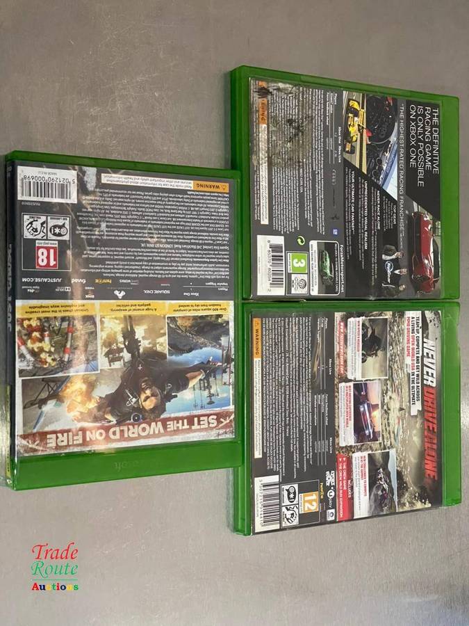 XBOX ONE Games bundle x 3 - 1 Bid wins all 3 games