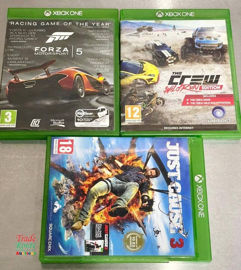 XBOX ONE Games bundle x 3 - 1 Bid wins all 3 games