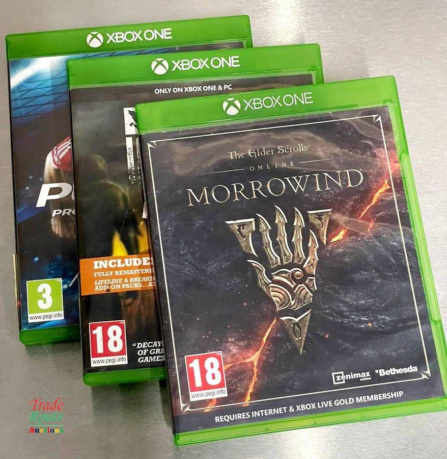 XBOX ONE Games bundle x 3 - 1 Bid wins all 3 games