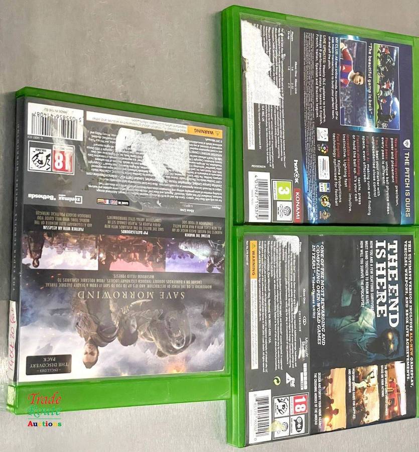 XBOX ONE Games bundle x 3 - 1 Bid wins all 3 games