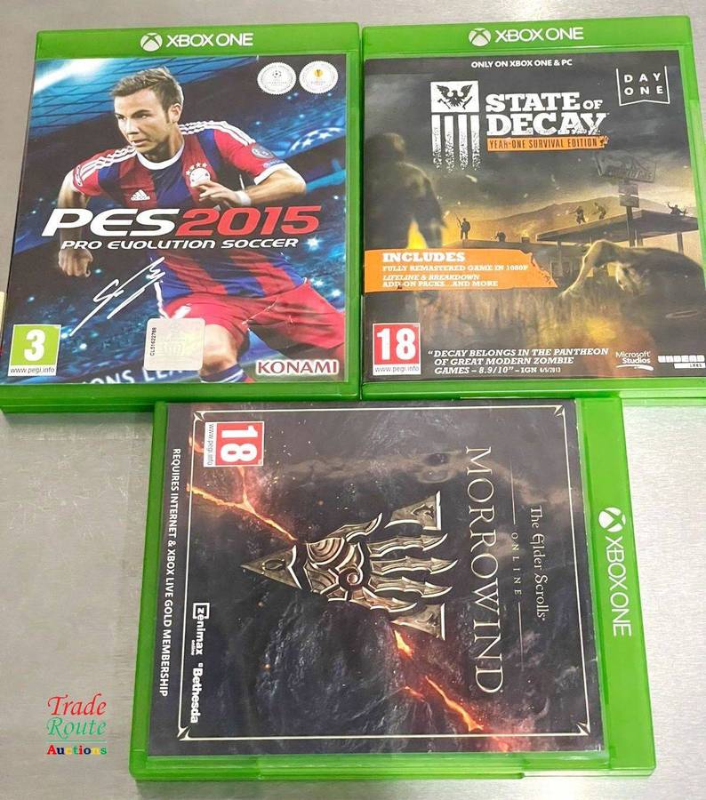 XBOX ONE Games bundle x 3 - 1 Bid wins all 3 games