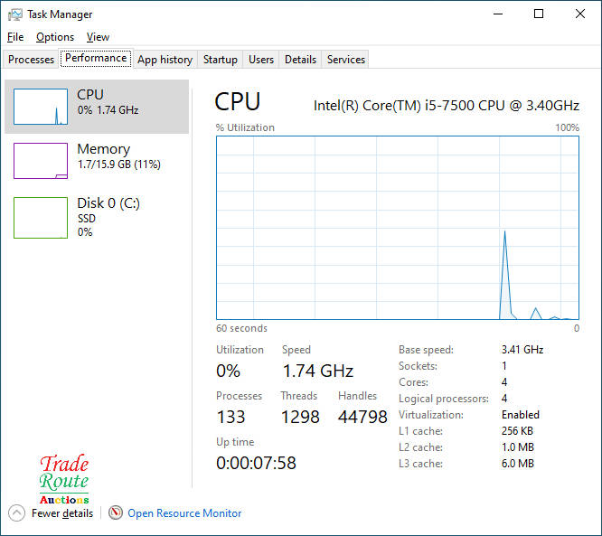 Dell OptiPlex 7050 Core i5 3.4GHz 7th Gen SFF PC with 16GB RAM & 256GB SSD