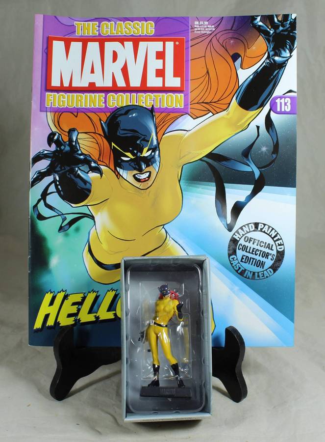 Marvel Classic - lead, hand painted figurine and book - Hellcat #113