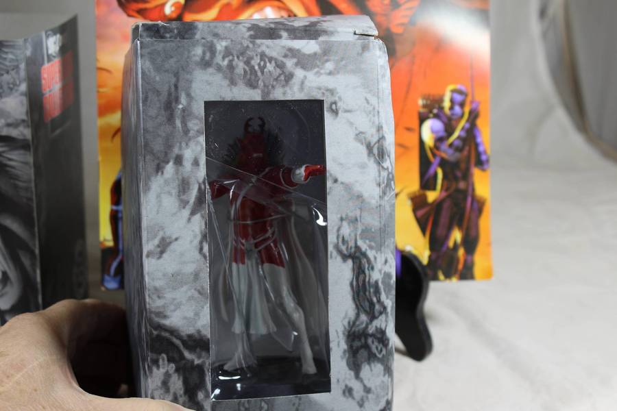 DC comics Super Hero special - lead, hand painted figurine and book - Trigon