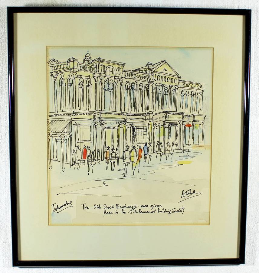 Arthur Cantrell - Johannesburg Old Stock Exchange