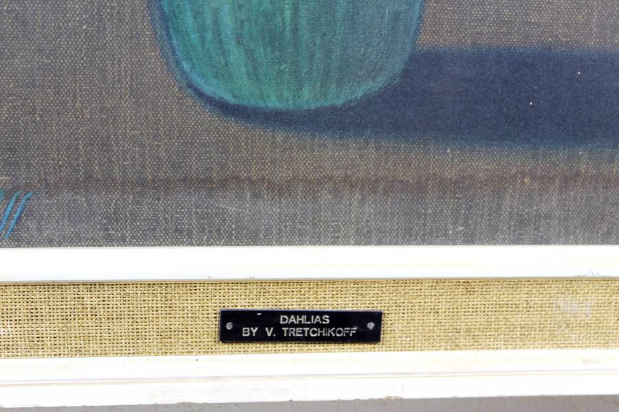 V Tretchikoff - Dahlias