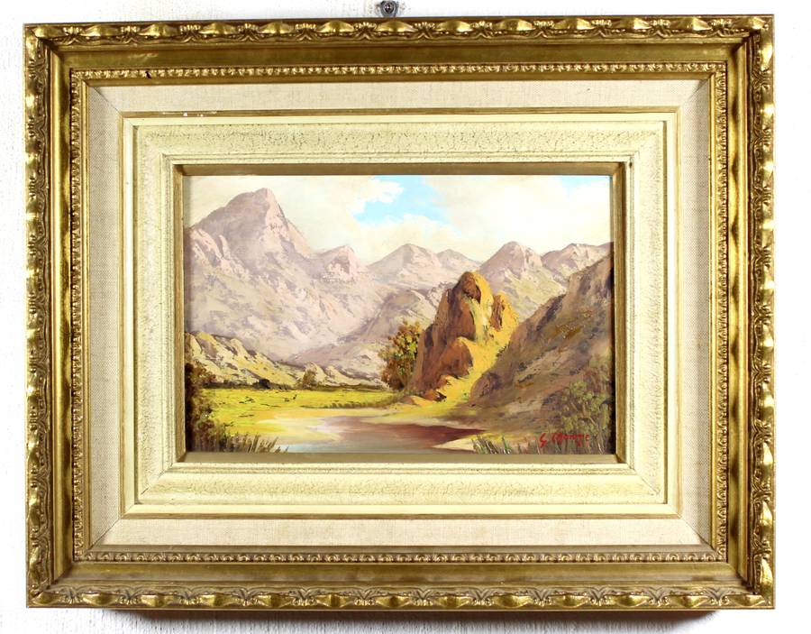 G Cronje - Mountain scene