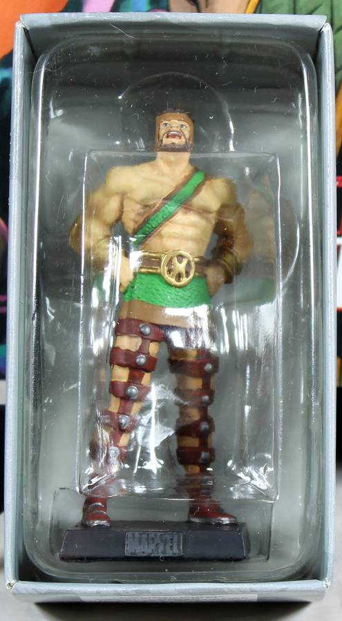 Marvel comics - lead, hand painted figurine with book - Hercules #68