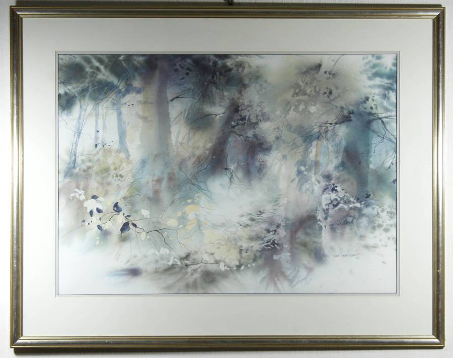 Fiona Ewan Rowett - Forest scene