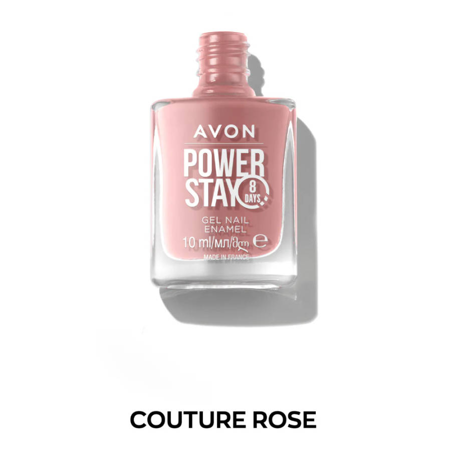 Avon Power Stay 8 Days Gel Nail Enamel - Couture Rose