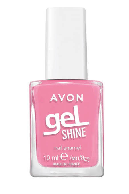 Avon Gel Shine Nail Enamel - 10ml - Blushing Pink NO BOX