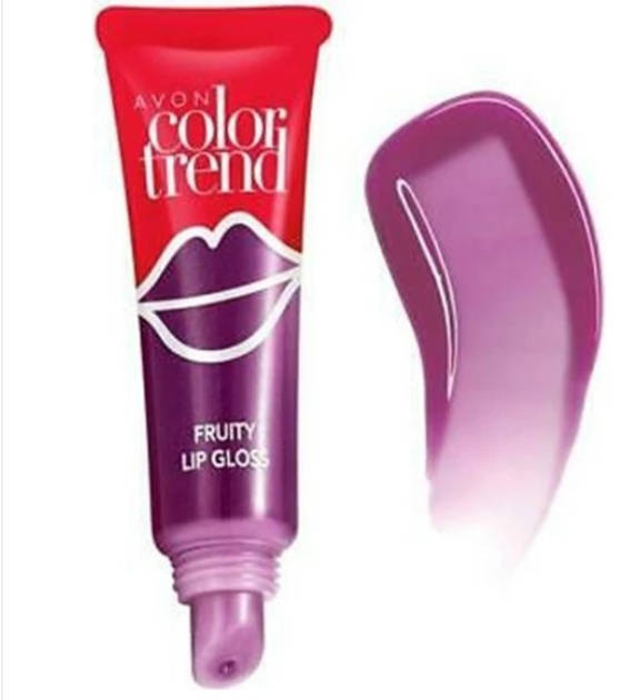 Avon Color Trend Fruity Lip Gloss 10ml - Plumberry Drizzle