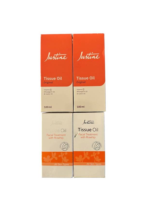 Justine Tissue Oil Original & Avon Cream To Foundations Nude