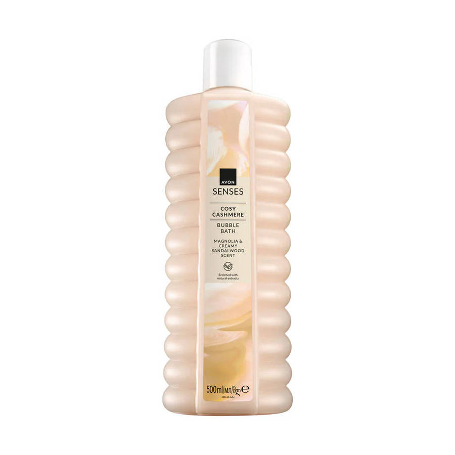 Avon Senses Cosy Cashmere Bubble Bath 500ml