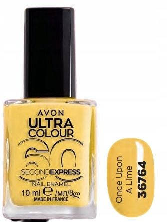 Avon Gel Shine Nail Enamel - Once upon A Lime