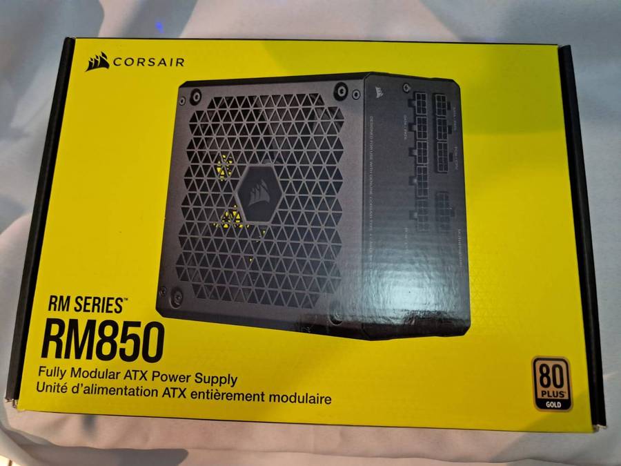 CORSAIR RM850 80 PLUS GOLD - FULLY MODULAR ATX POWER SUPPLY