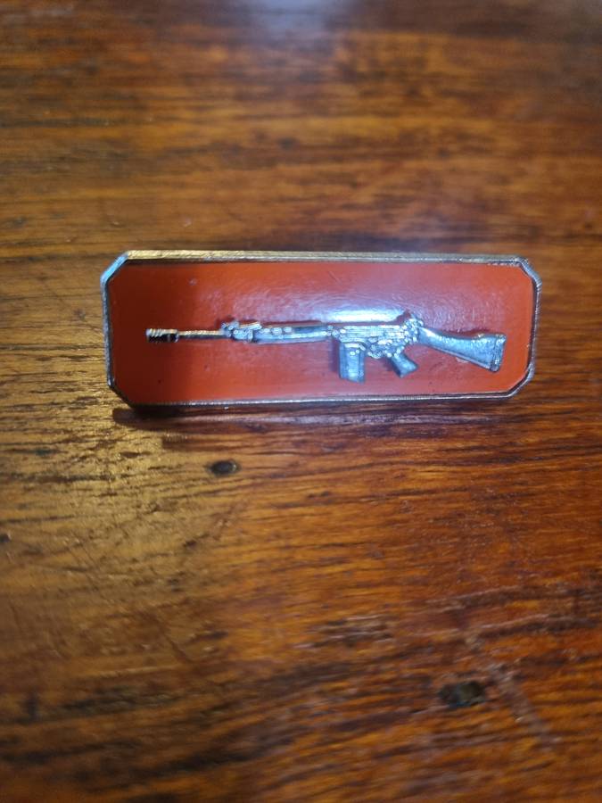Skiet Balkie Silver - Marks Mans Badge