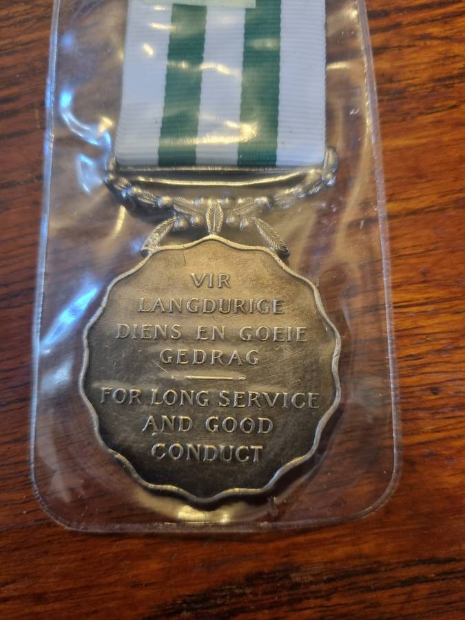 SADF 20 Year service Medal Set - Silver