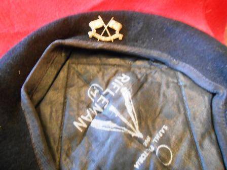 Sadf Imperial Light Horse Beret - circa 1968