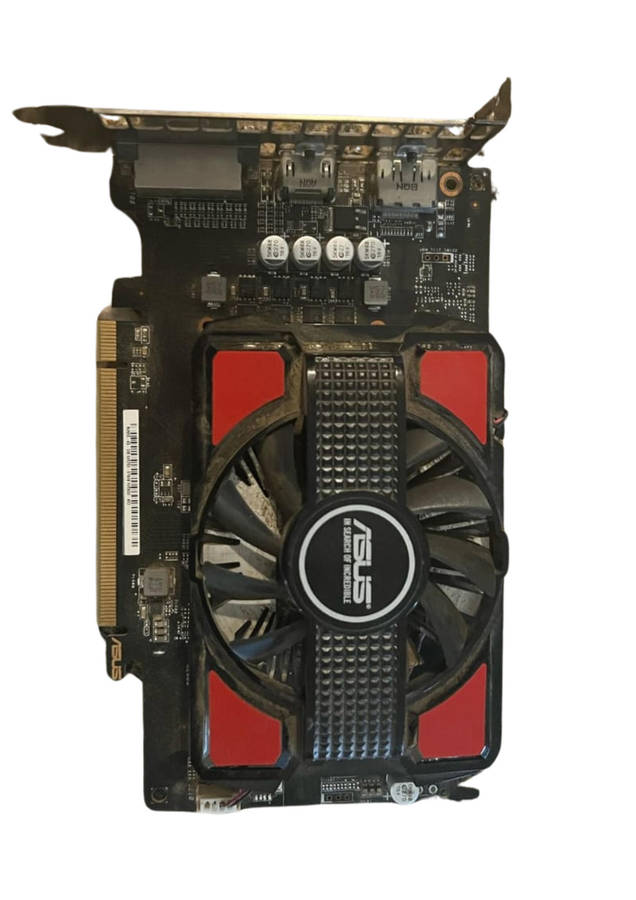 Asus Radeon RX550-4G 4 GB GDDR5 128-Bit PCI Express 3.0 Desktop Graphics Card