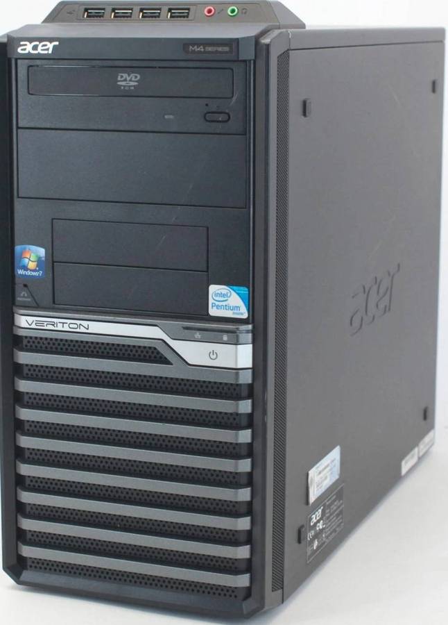 Acer Veriton, Desktop PC, Intel Pentium Dual-Core CPU E5400 , 8gb ram, 2TB Hdd, vga, dvd, win 10 pro