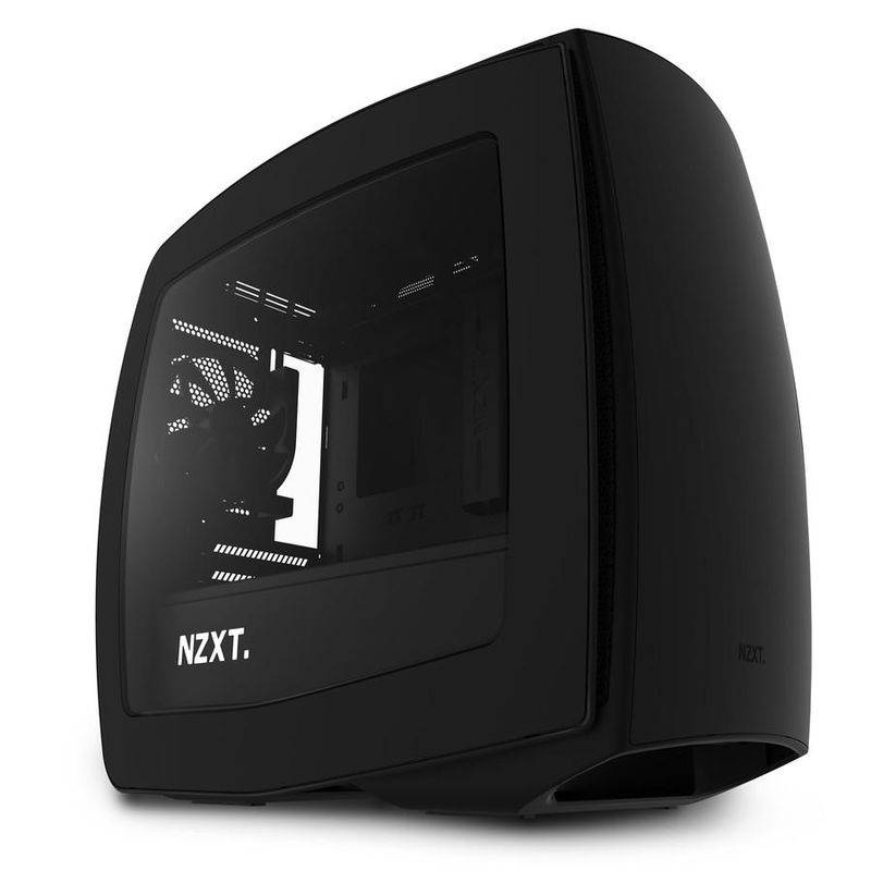 NZXT Manta Matte BLACK Mini-ITX Gaming PC Case