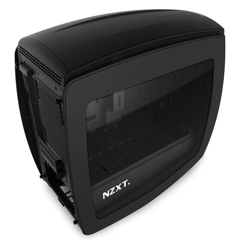 NZXT Manta Matte BLACK Mini-ITX Gaming PC Case