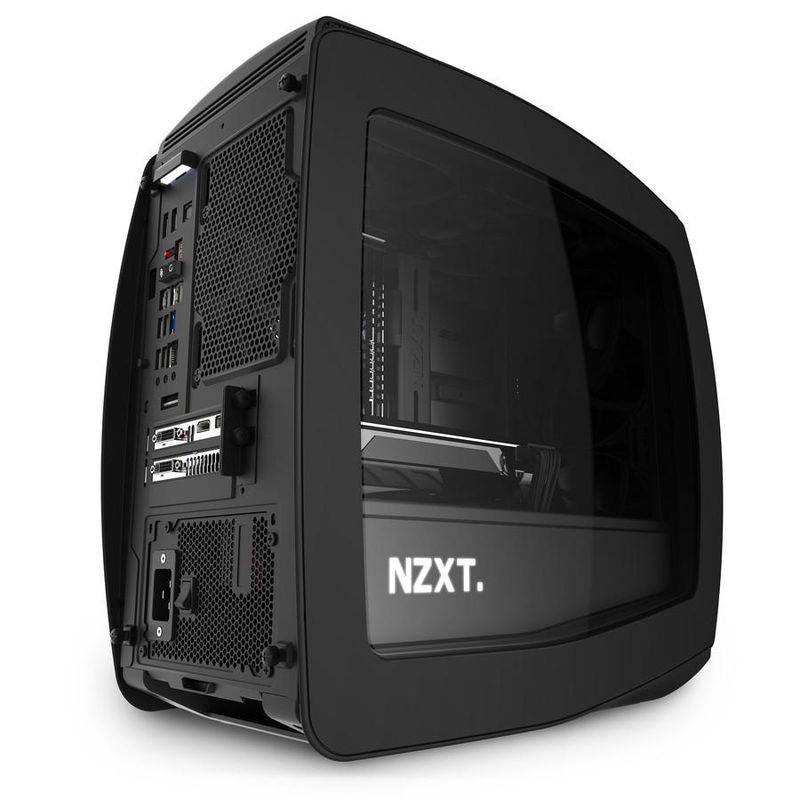 NZXT Manta Matte BLACK Mini-ITX Gaming PC Case