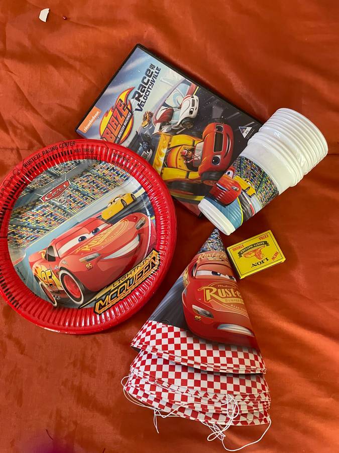 Cars part decor assorted items as shown