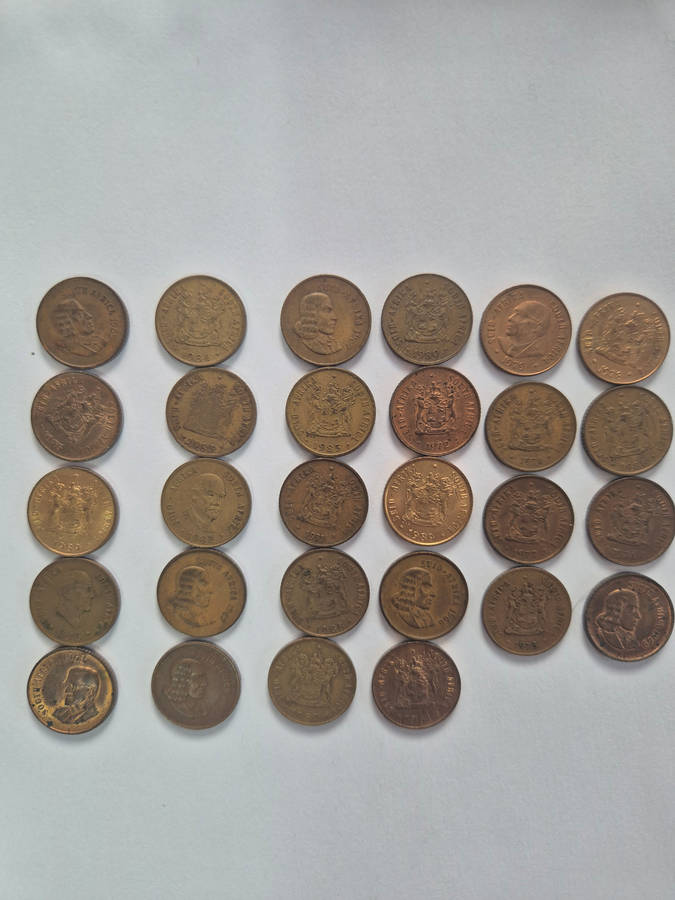 1c 1965 plus 27× 1c mix dates