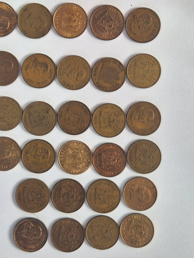 1c 1965 plus 27× 1c mix dates
