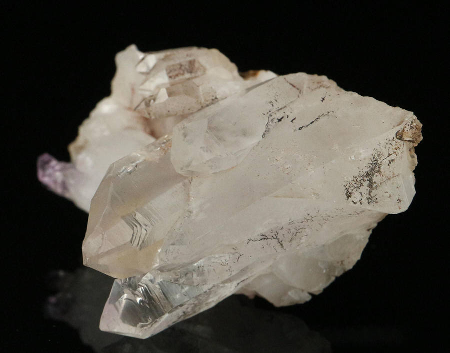 Amethyst Incl Quartz, Gobobosebberge Mnt, Namibia