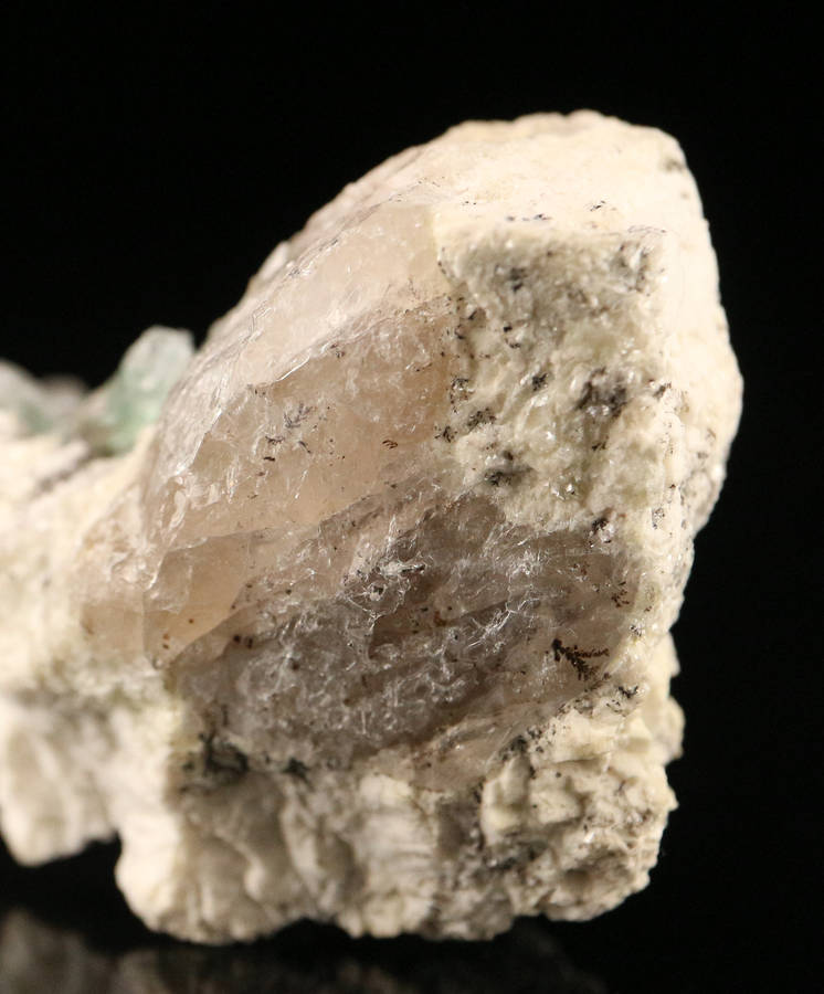 Fluorite on Feldspar, Erongo Mnt Region, Namibia