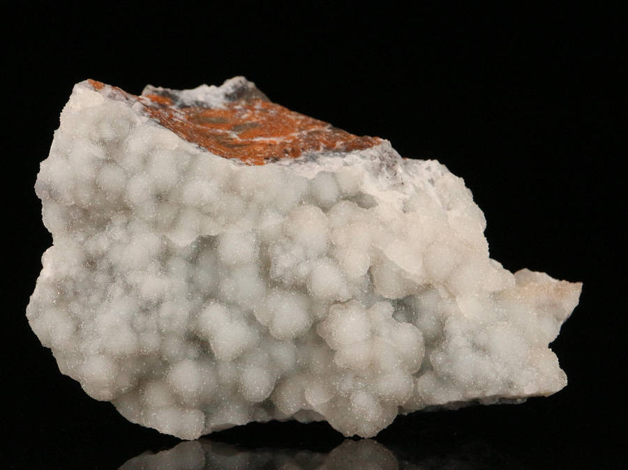 Quartz on Smithsonite, Skorpion Mine, Karas Region, Namibia