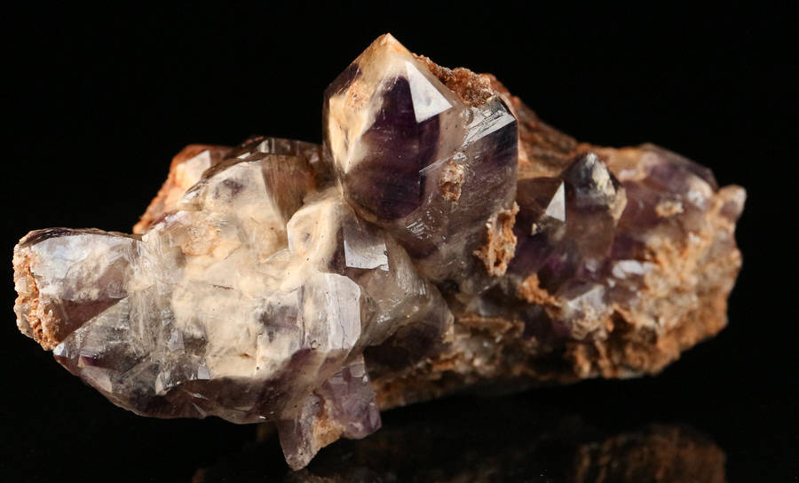 Amethyst Quartz Crystal Cluster, Gobobosebberge Mnt, Namibia