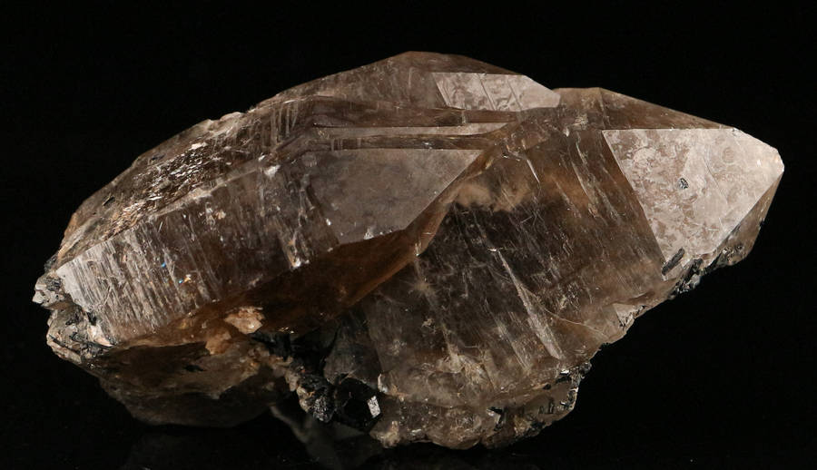Schorl incl Smoky Quartz Cluster, Erongo Mnt Region, Namibia