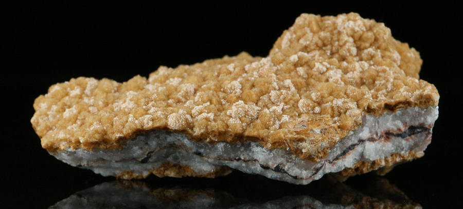 Goethite incl Calcite Cluster,"N'Chwaning II Mine, Kalahari Manganese Field, Northern Cape, South Af