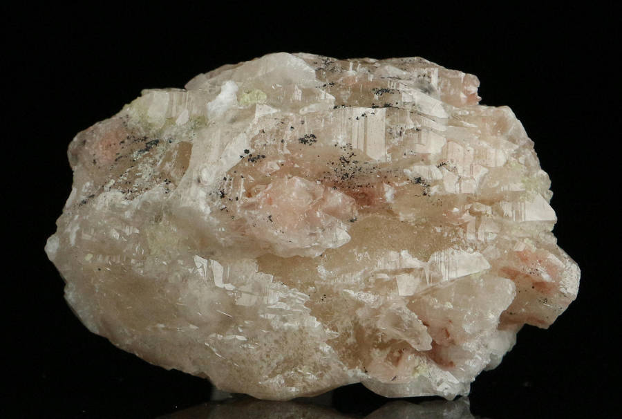 Ettringite on Calcite, "N'Chwaning II Mine, Kalahari Manganese Field, Northern Cape, South Africa "