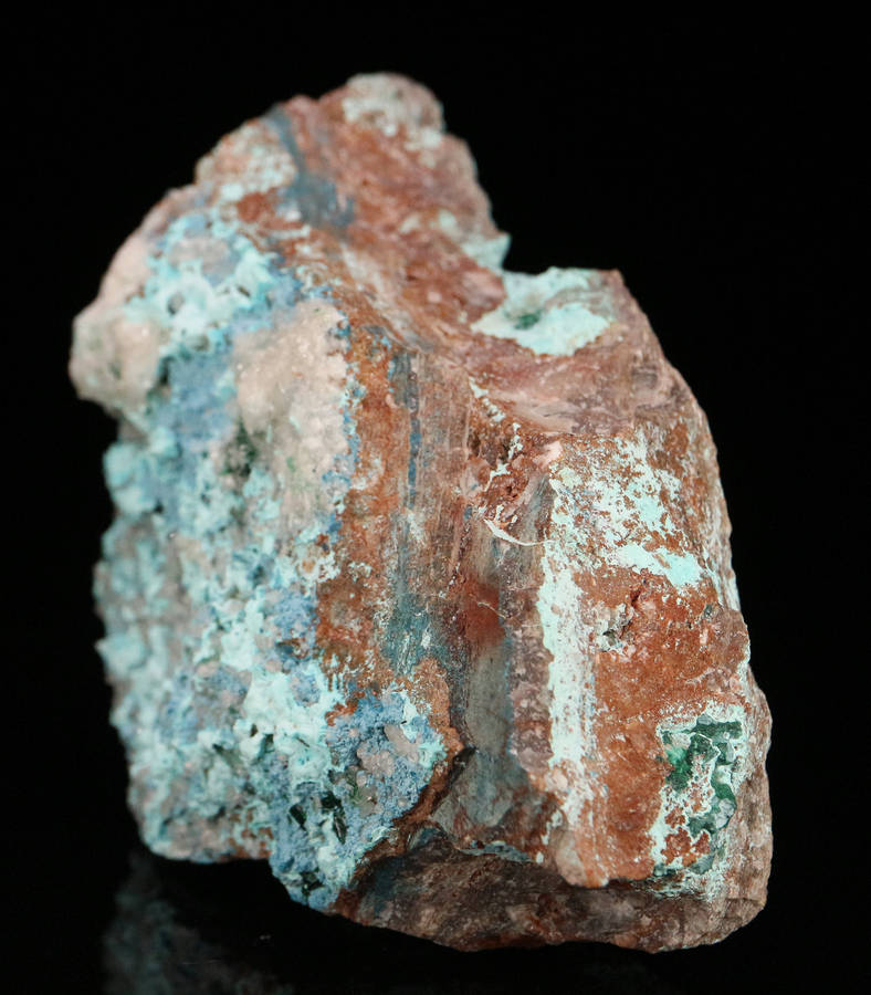 Shattuckite, Plancheite on Matrix, Tantara Mine, DRC