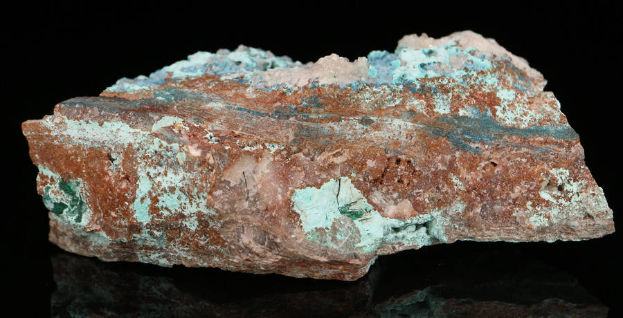 Shattuckite, Plancheite on Matrix, Tantara Mine, DRC