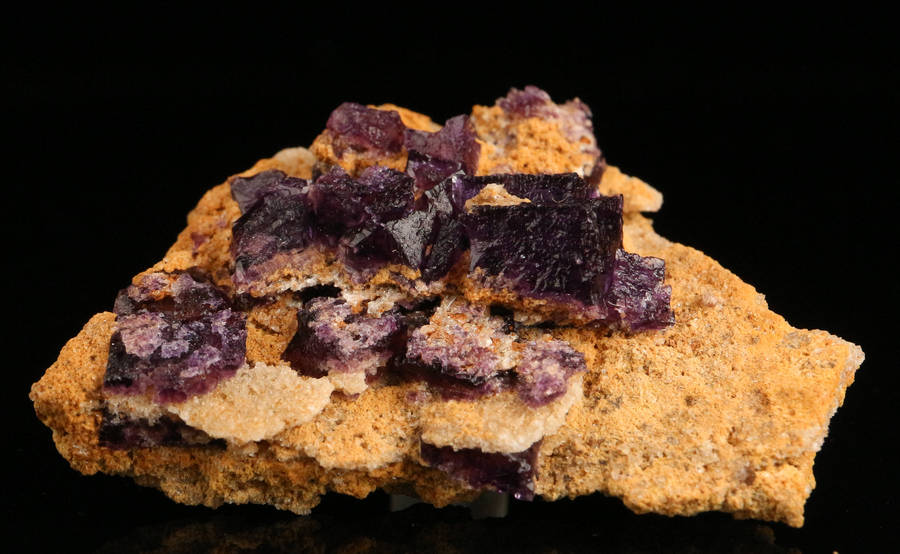 Fluorite on Matrix, Palmwag, Namibia